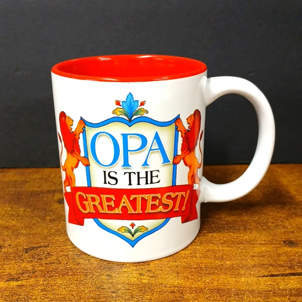 OPA Is The Greatest Coffee Tea Mug, Grandpa - Picture 1 of 6